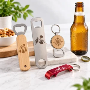 abridores personalizados y cerveza artesanal