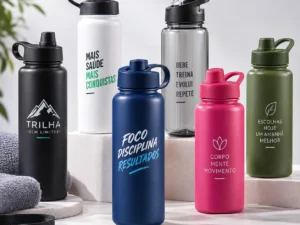 botellas deportivas personalizables en estudio