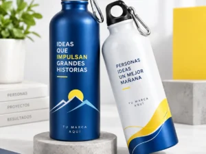 botellas promocionales con ideas inspiradoras