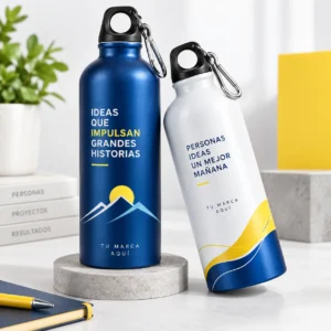 botellas promocionales con ideas inspiradoras