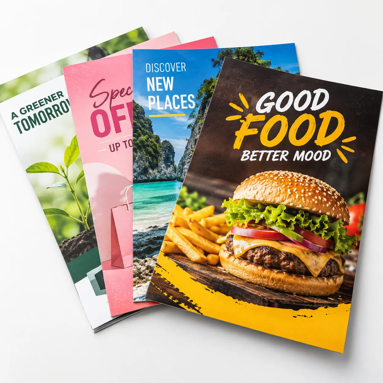 Brochures, trípticos y folletos