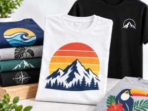 catálogo de camisetas serigrafiadas de aventura