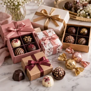 chocolates artesanales y regalos elegantes