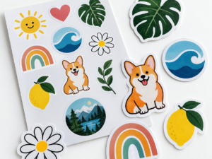 Stickers en vinil o BOPP
